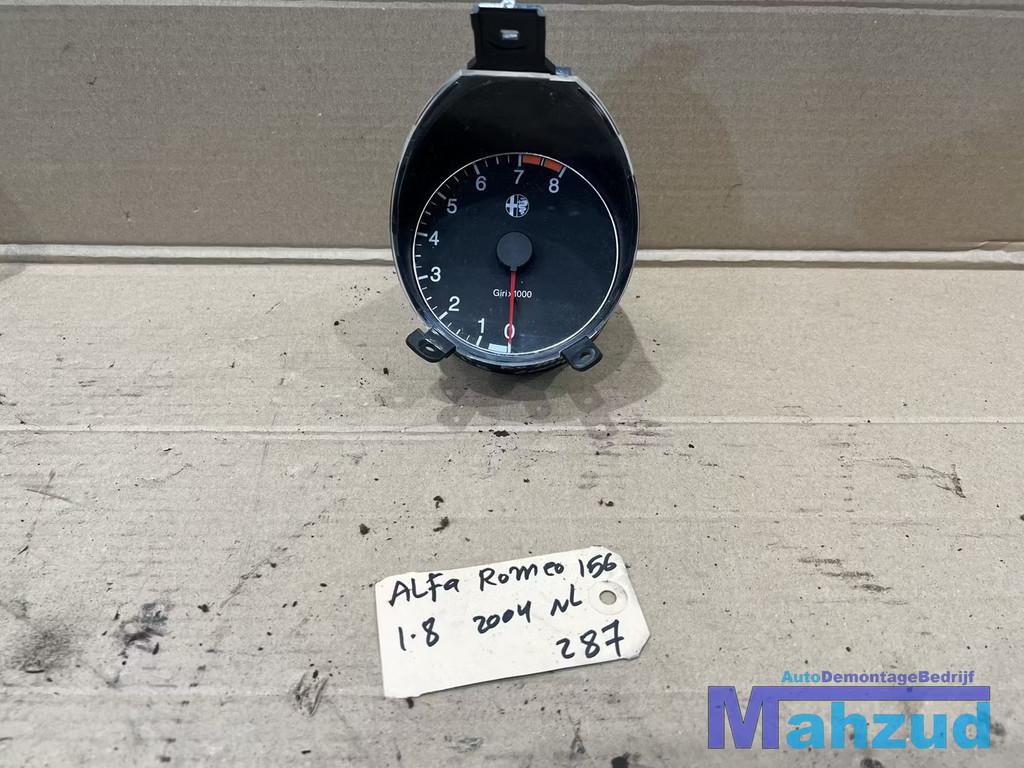 ALFA ROMEO 156 Toerenteller 1997-2005 156034513, Gebruikt, Dpofca@stellantis.com, Stellantis Europe S.p.A., Alfa Romeo