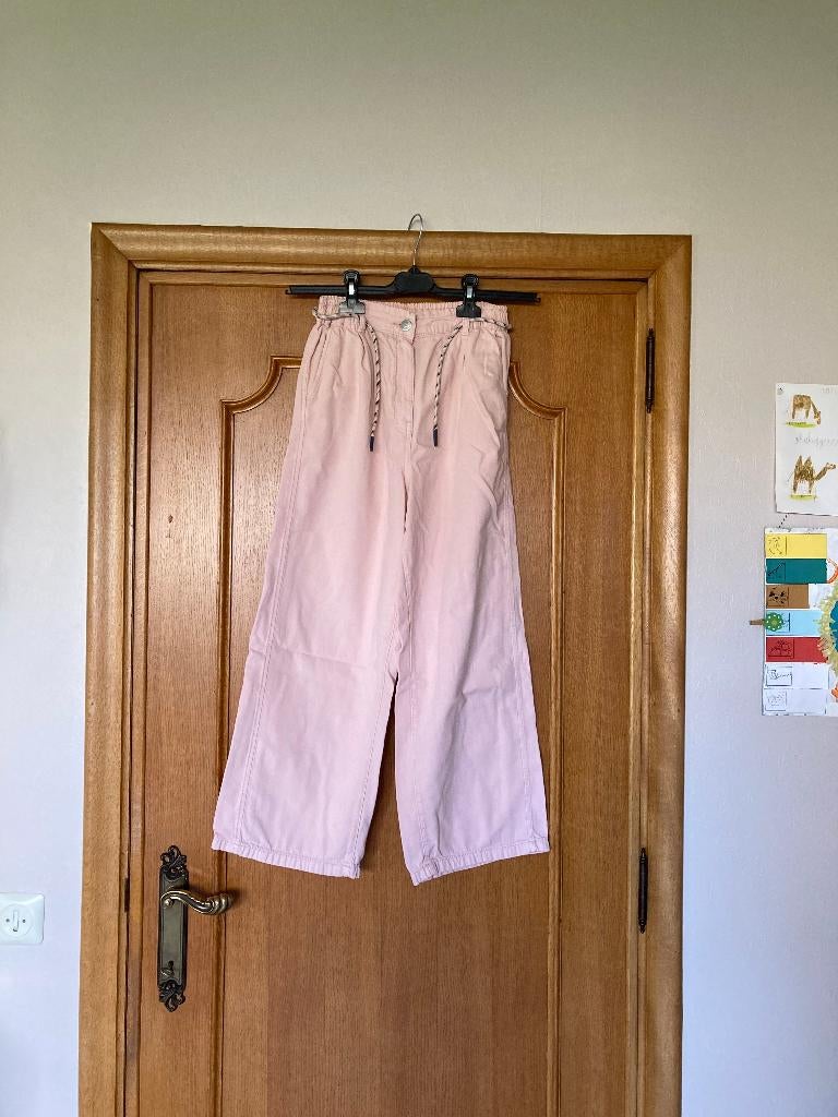 Zalmkleurige lange broek, Fish & Chips, maat 170 prima staat, Kinderen en Baby's, Kinderkleding | Maat 170, Broek, Fish & Chips