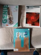 Schoolboeken 3de middelbaar NIEUW 10€/boek, Ophalen