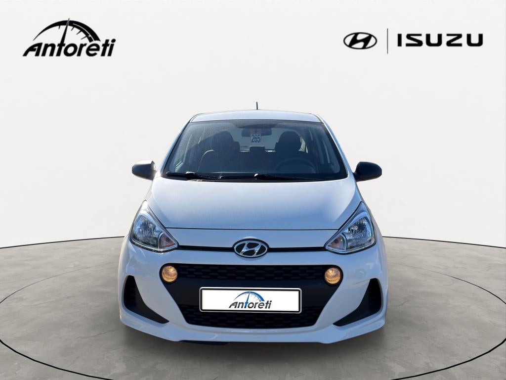 Hyundai i10 1.0i Fun, Auto's, Voorwielaandrijving, Stof, https://public.car-pass.be/vhr/d634d125-07e2-4b5d-a2db-72fb5aa9fcb0, Wit