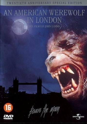 An American Werewolf in London (1981) Dvd, Cd's en Dvd's, Dvd's | Horror, Gebruikt, Monsters, Vanaf 16 jaar, Ophalen of Verzenden