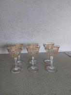 6 kristallen glazen, Ophalen