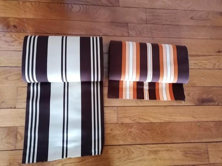 Tissu de chaise de jardin authentique, résistant et vintage,, Hobby & Loisirs créatifs, Tissus & Chiffons, Neuf, Orange, Enlèvement ou Envoi