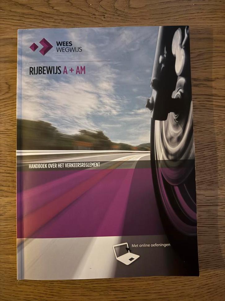Rijbewijs A, AM, Boeken, Motoren, Zo goed als nieuw, Ophalen