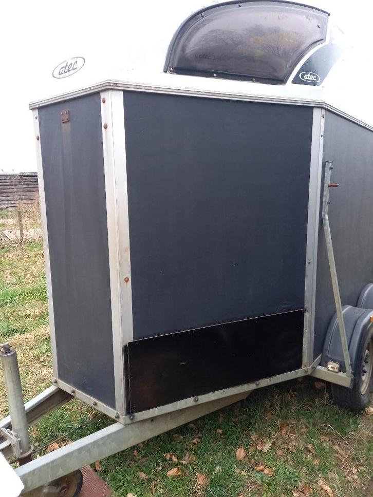 Paardentrailer, Animaux & Accessoires, Chevaux & Poneys | Semi-remorques & Remorques, Bois, Enlèvement