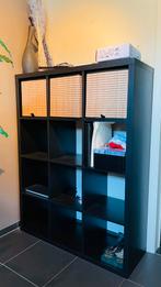 Armoire ouverte Kallax, brun-noir, Neuf, 25 à 50 cm, Moins de 150 cm, Enlèvement