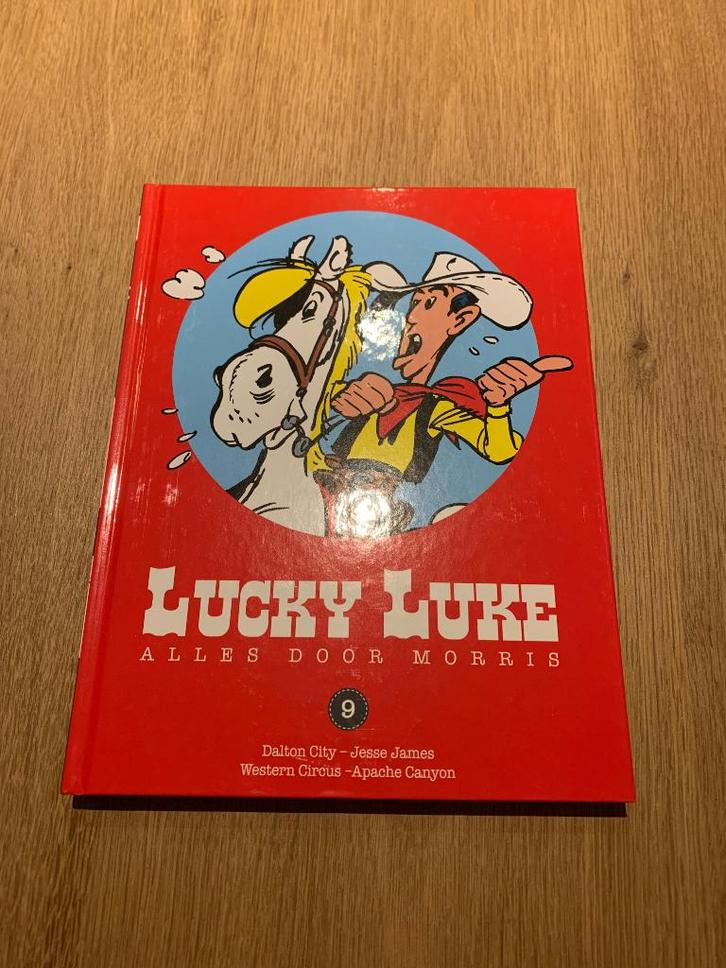 Lucky Luke – Alles door Morris (deel 9), Boeken, Stripverhalen, Zo goed als nieuw, Ophalen of Verzenden