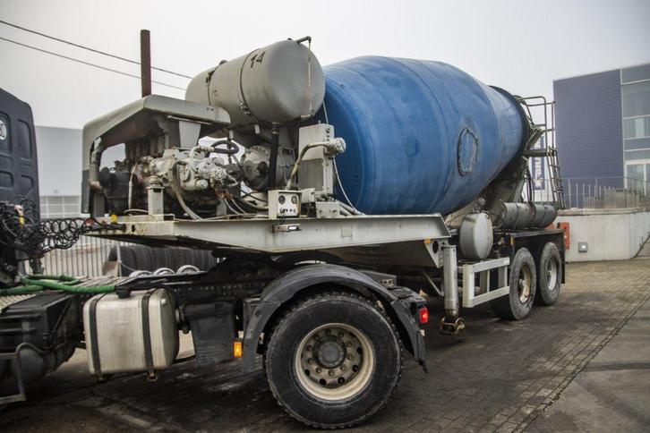 MOL BETON MIXER/MALAXEUR/MISCHER 12M3+MOTOR/MOTEUR, Autos, Camions, Entreprise, Achat, Remorques et Semi-remorques, Autres carburants