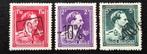 België: OBP 724N/O/P ** Open kraag 1946., Koninklijk huis, Orginele gom, Ophalen of Verzenden, Zonder stempel