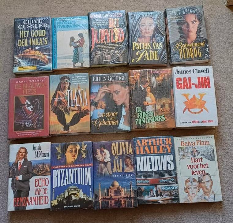 Boeken - voornamelijk romans - nog in de verpakking, Boeken, Ophalen, Nieuw