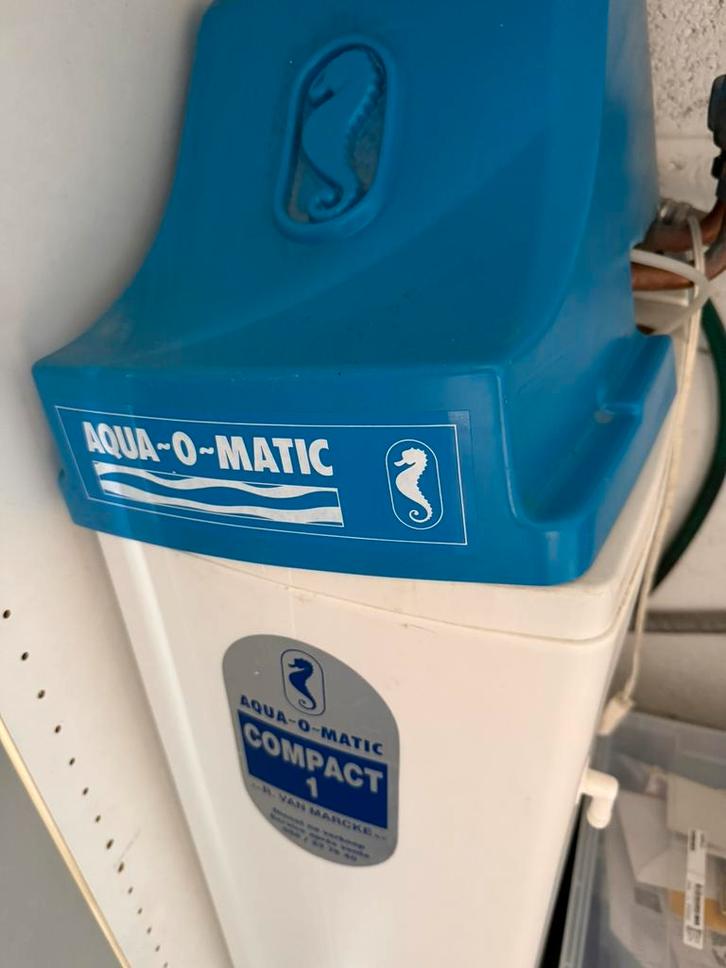 Adoucisseur d’eau Aqua o matic compact 1 van marcke, Elektronische apparatuur, Waterontharders, Nieuw, Waterontharder met zout