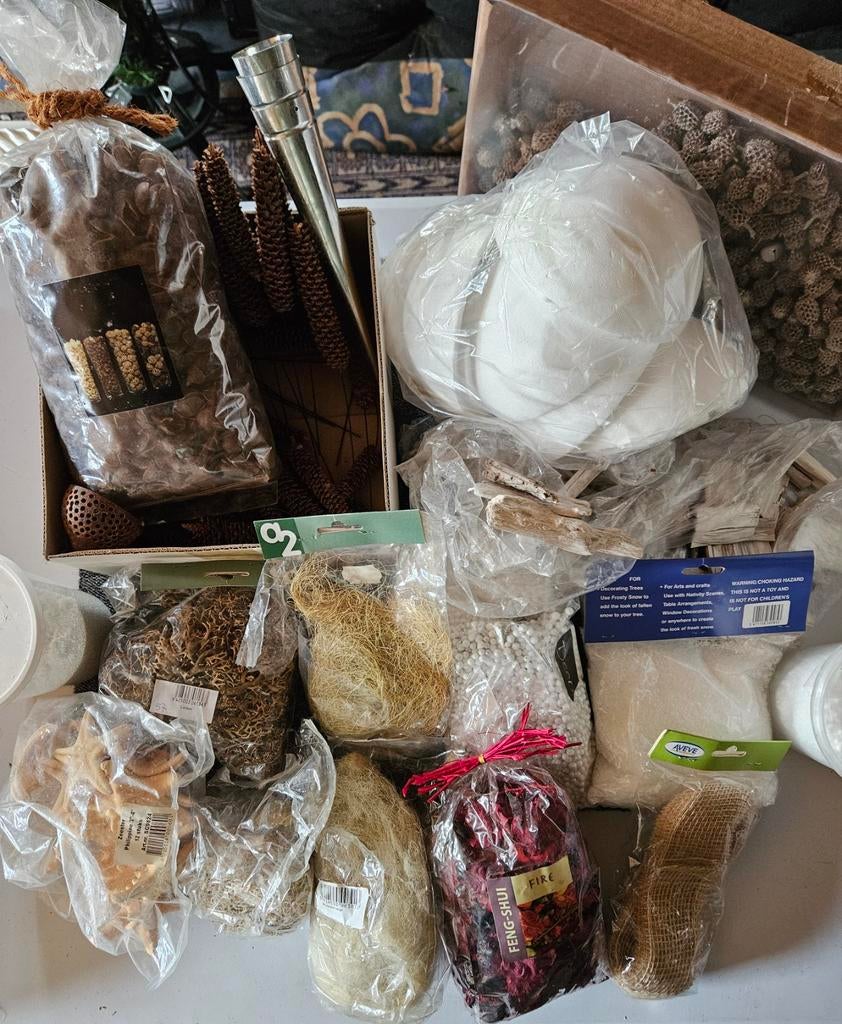 Knutselen bloemschikken, Ophalen of Verzenden