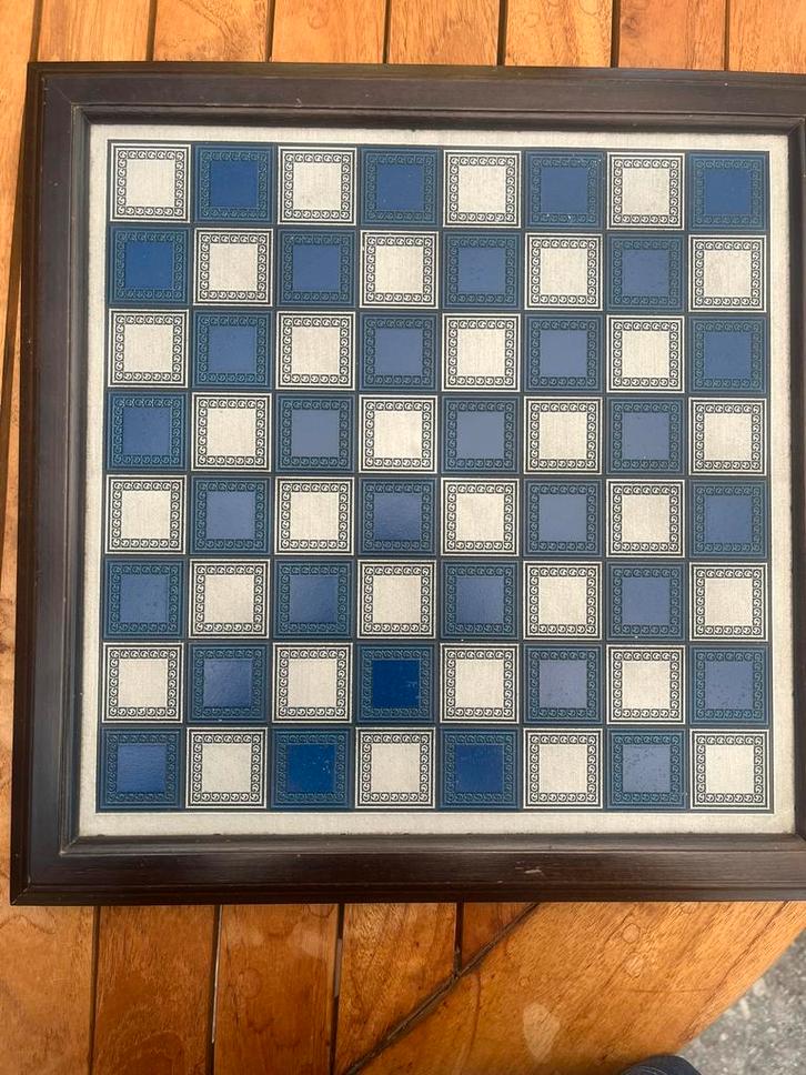 Jeu d'échecs authentique avec figurines en étain à vendre, Consoles de jeu & Jeux vidéo, Jeux | Autre, Comme neuf, Stratégie et Construction