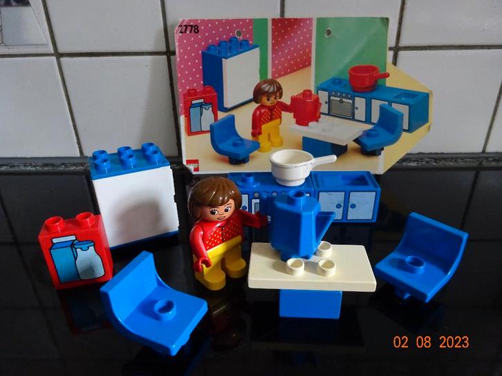 2778: Kitchen-keuken *VINTAGE* Uitgave 1991, Enfants & Bébés, Jouets | Duplo & Lego, Duplo, Enlèvement ou Envoi