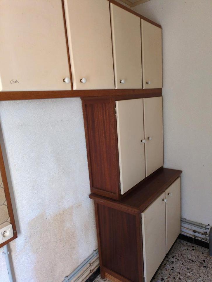 Meuble cuisine vintage, Maison & Meubles, Cuisine | Cuisines complètes, Enlèvement