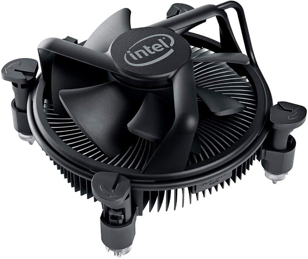 Ventilateur Intel LGA115X/LGA1200 All Black Stock Cooler, Computers en Software, Ophalen of Verzenden, Zo goed als nieuw, Luchtkoeling