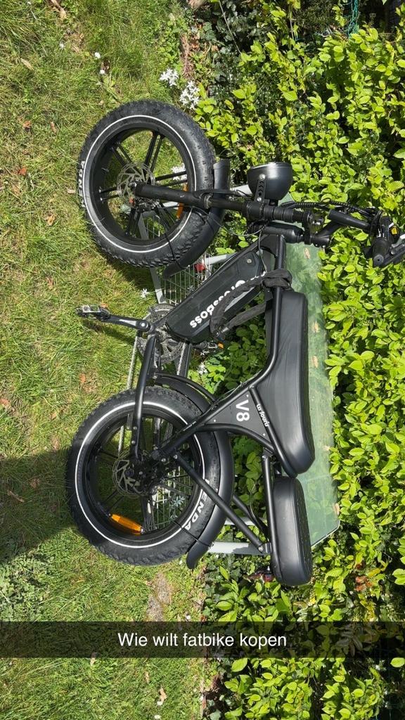 Fatbike v8 te koop, Enlèvement, Comme neuf