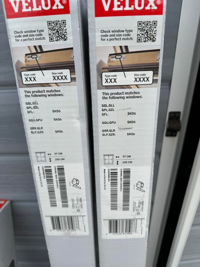 Velux rolgordijnen, Huis en Inrichting, Stoffering | Gordijnen en Lamellen, Ophalen, Nieuw, Blauw