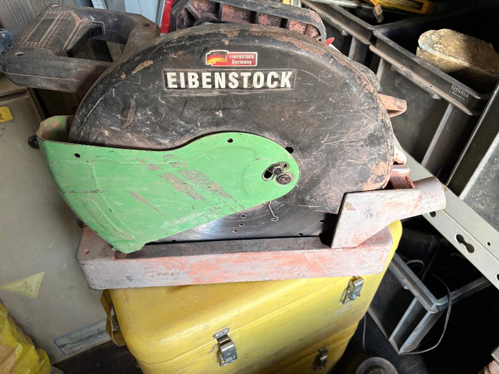 Eibenstock steenzaag, Enlèvement, Utilisé
