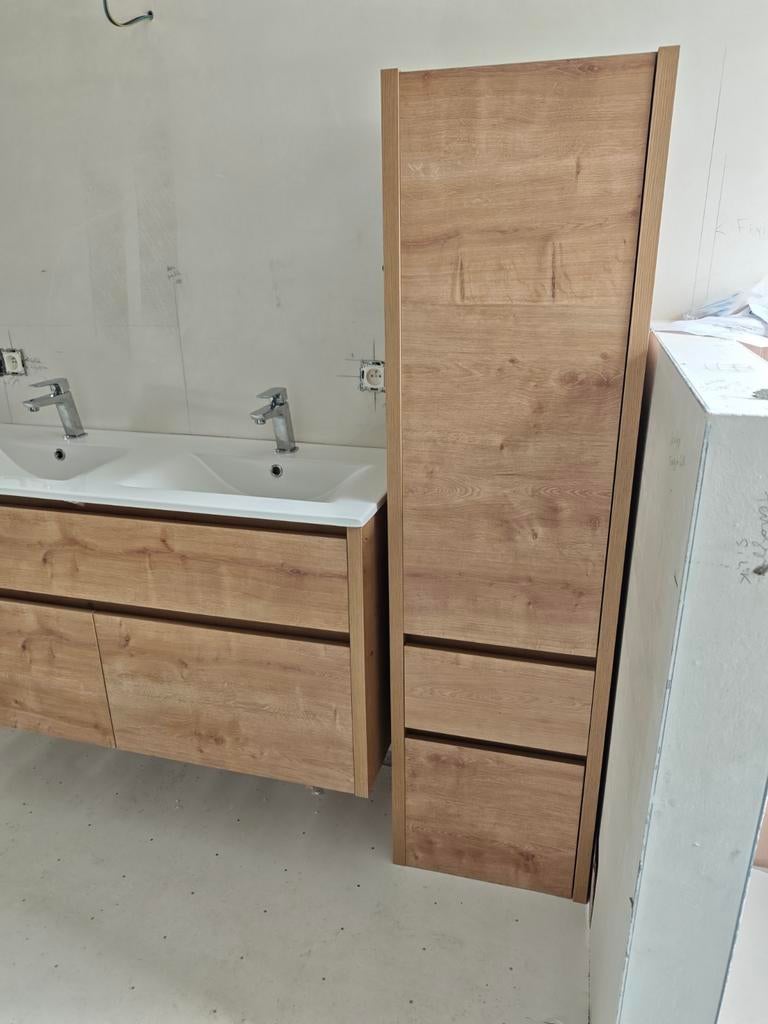 Paire de colonne de salle de bain neuves, Maison & Meubles, Neuf, 25 à 50 cm, Autres types, Moins de 50 cm