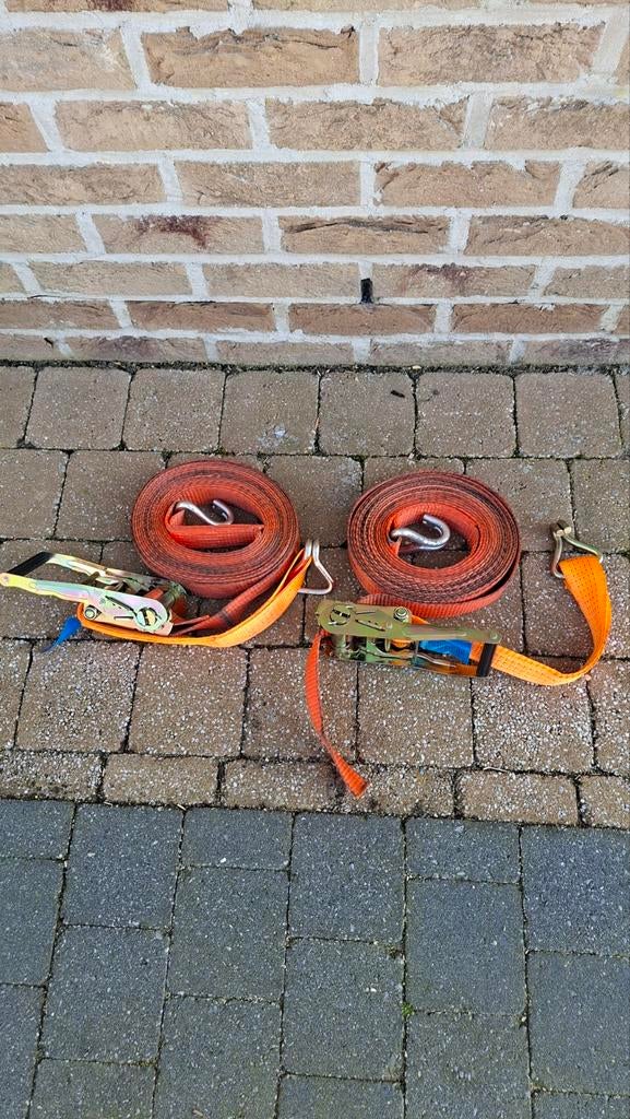 2 spanriemen, Jardin & Terrasse, Tuyaux d'arrosage, Enlèvement