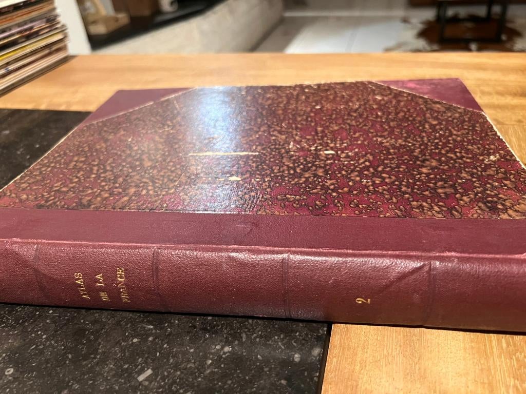 Livre ancien : Atlas des départements de la France, Enlèvement ou Envoi