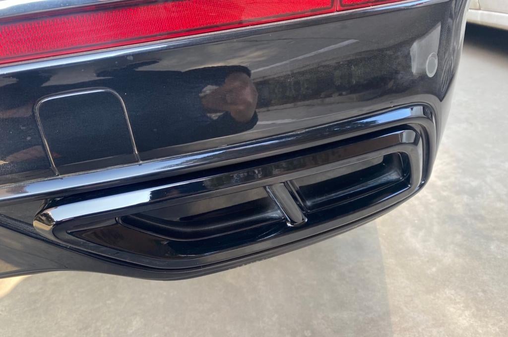 VW Tiguan converteert de uitlaat. Glanzend zwart 69€, Auto-onderdelen, Volkswagen