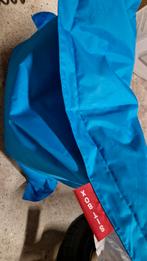 Blauwe zitzak van het merk sitbox., Maison & Meubles, Sièges-poires, Enlèvement, Pouf