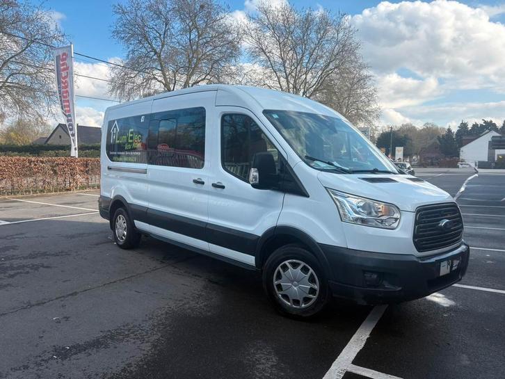 Ford Transit 7 places, Auto's, Ford, Particulier, Transit, ABS, Adaptieve lichten, Airbags, Airconditioning, Bluetooth, Bochtverlichting