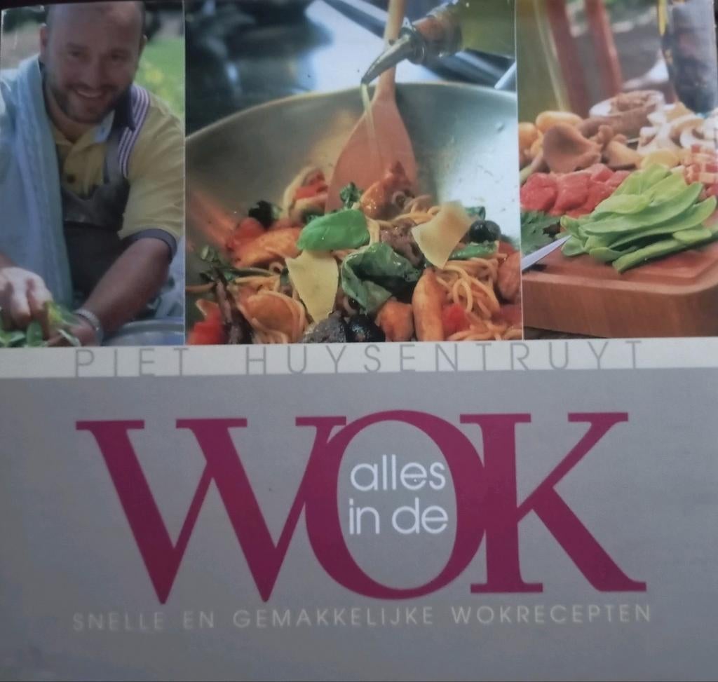 PIET HUYSENTRUYT - alles in de WOK, Ophalen of Verzenden