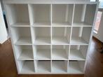 Étagère, blanc, 147x147cm, Kallax (Ikea), Maison & Meubles, Armoires | Bibliothèques, 25 à 50 cm, 100 à 150 cm, Enlèvement, Utilisé