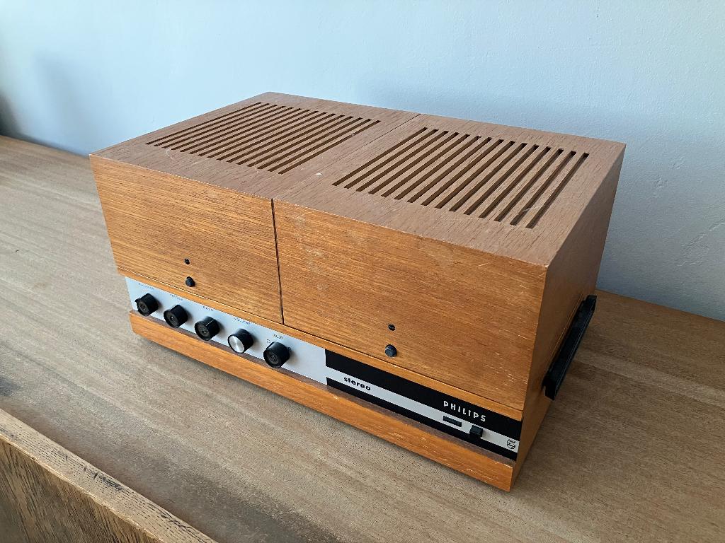 Philips AG5957/00 stereo koffer pickup, Audio, Tv en Foto, Platenspelers, Ophalen, Refurbished, Platenspeler, Philips