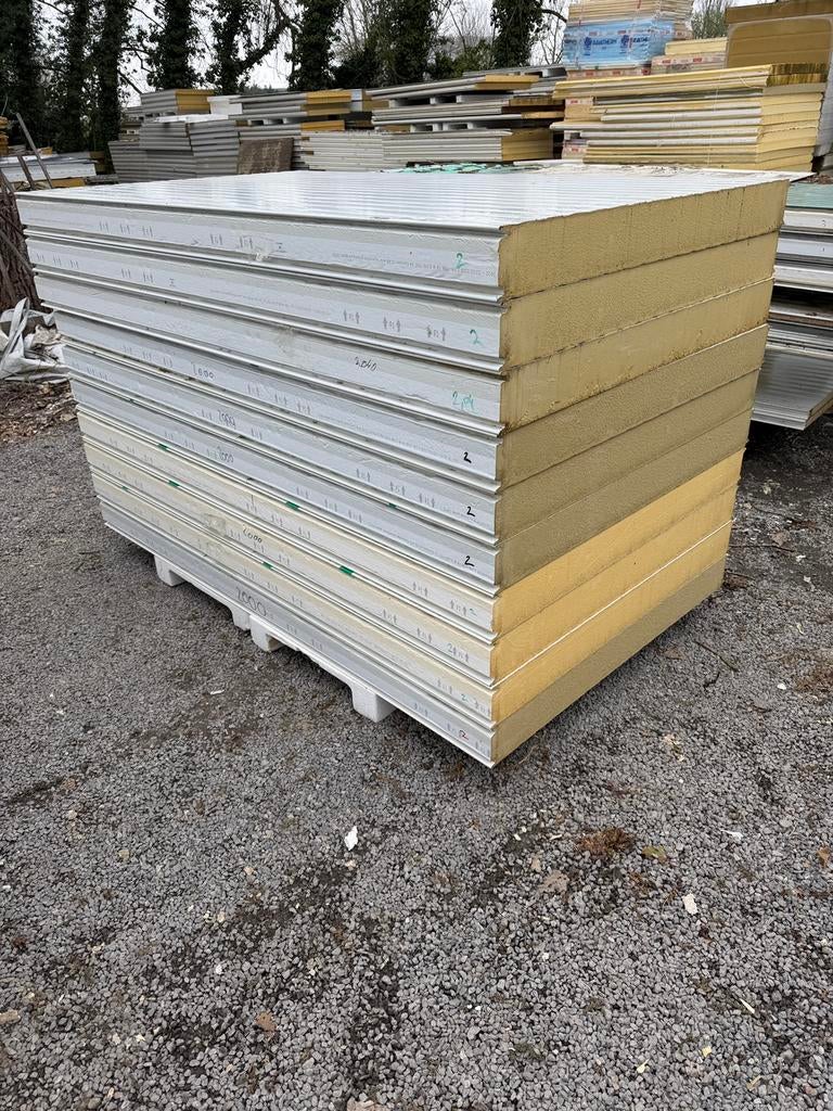 Panneaux polyuréthane isolant, Bricolage & Construction, Plaques & Panneaux, Comme neuf, Enlèvement