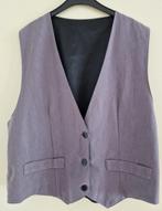 Singlet grijs/zwart one size, Kleding | Heren, Kostuums en vesten, Ophalen of Verzenden, Gedragen, Overige maten, Grijs