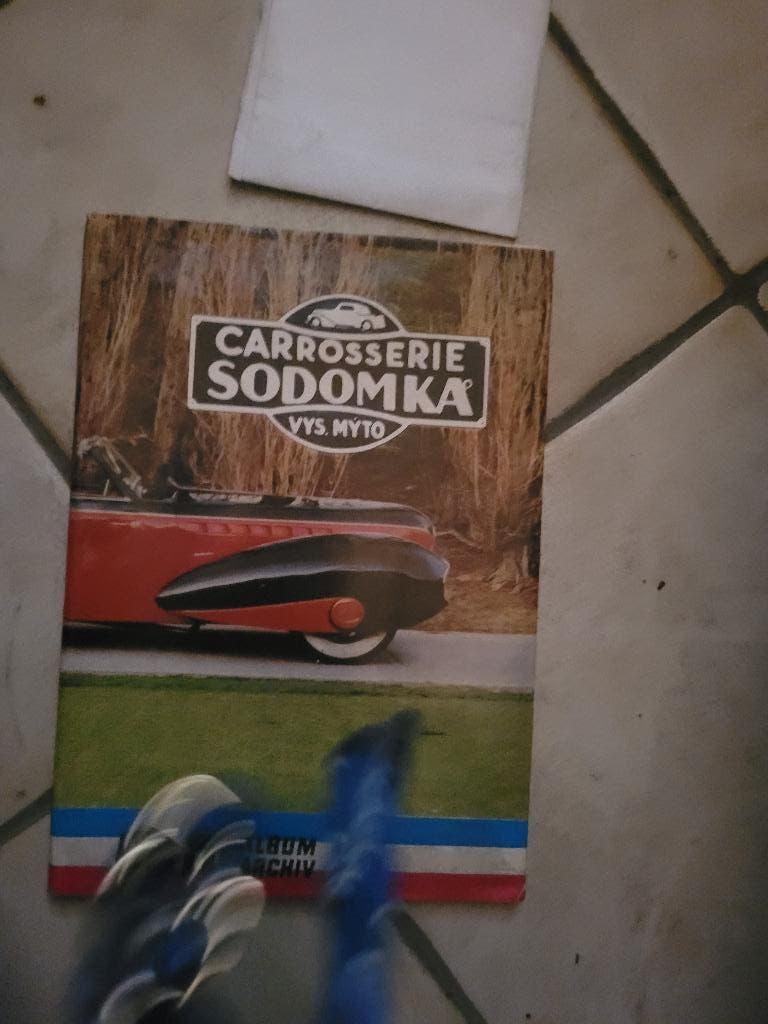 Sodomka Body History Book - Škoda Tatra Aero - Zeldzaam, Ophalen, Gelezen