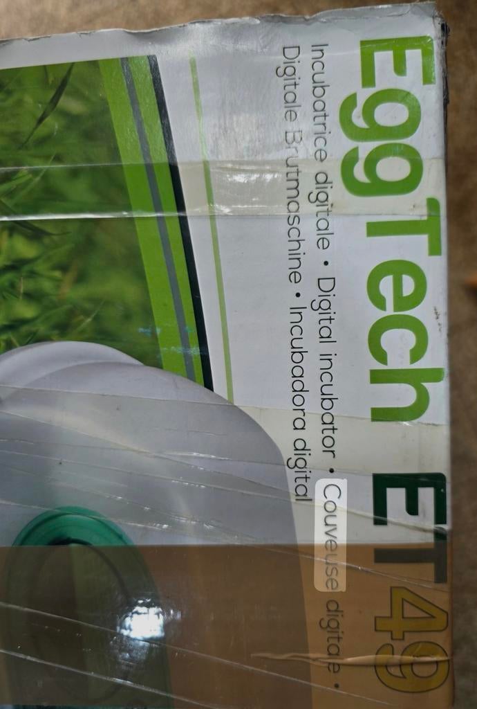 egg tech E.T 49 volledige incubator, Ophalen of Verzenden