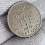 Munt / Belgisch Congo / Albert I / 1 Frank / 1926 VL, Ophalen of Verzenden, Losse munt