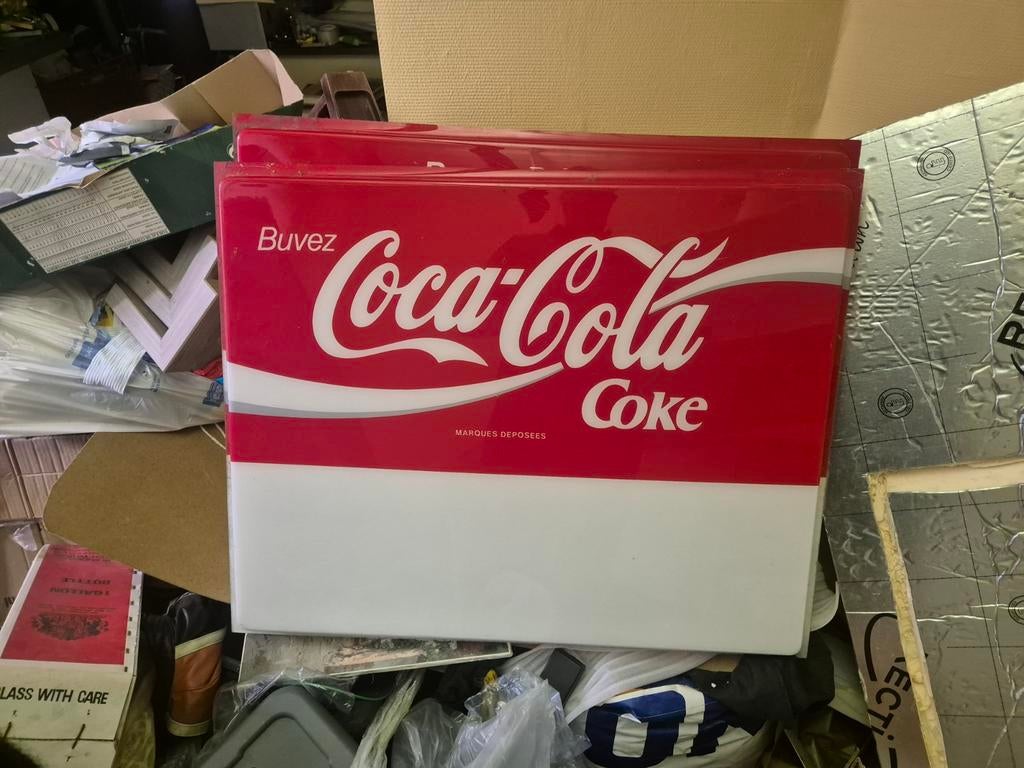 Plexi Coca-Cola zeldzaam!