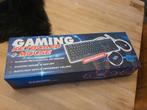 Gaming keyb en muis nieuw, Informatique & Logiciels, Claviers, Enlèvement
