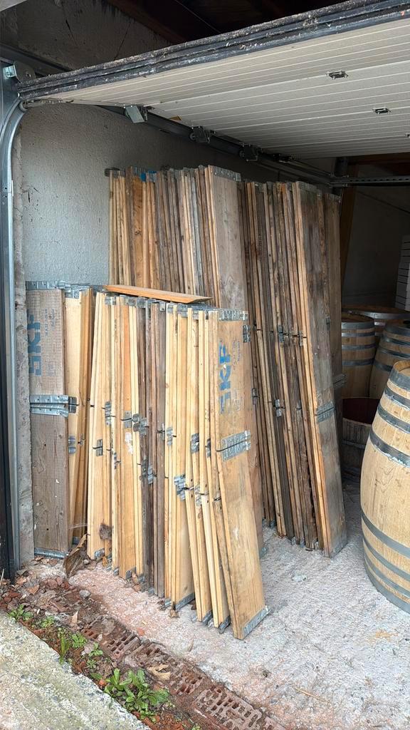 Opzetranden/ palletranden / moestuin / tuinieren /stapelbaar, Tuin en Terras, Bloembakken en Plantenbakken, Zo goed als nieuw