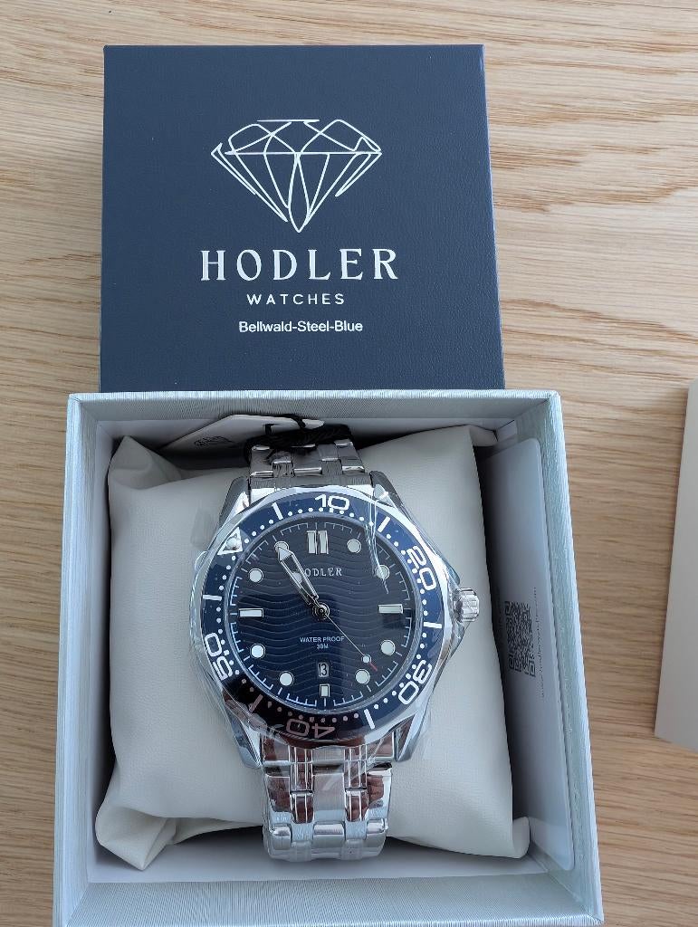 Horloge, Handtassen en Accessoires, Horloges | Heren, Staal, Staal, Polshorloge, Nieuw