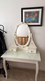 Ikea hemnes toilettafel met verlichting, Ophalen, Gebruikt, 50 tot 100 cm, 150 tot 200 cm