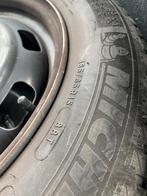 4 Winterbanden (met velg) Michelin 185/65R15, Autos : Pièces & Accessoires, Pneus & Jantes, Enlèvement, Pneus hiver