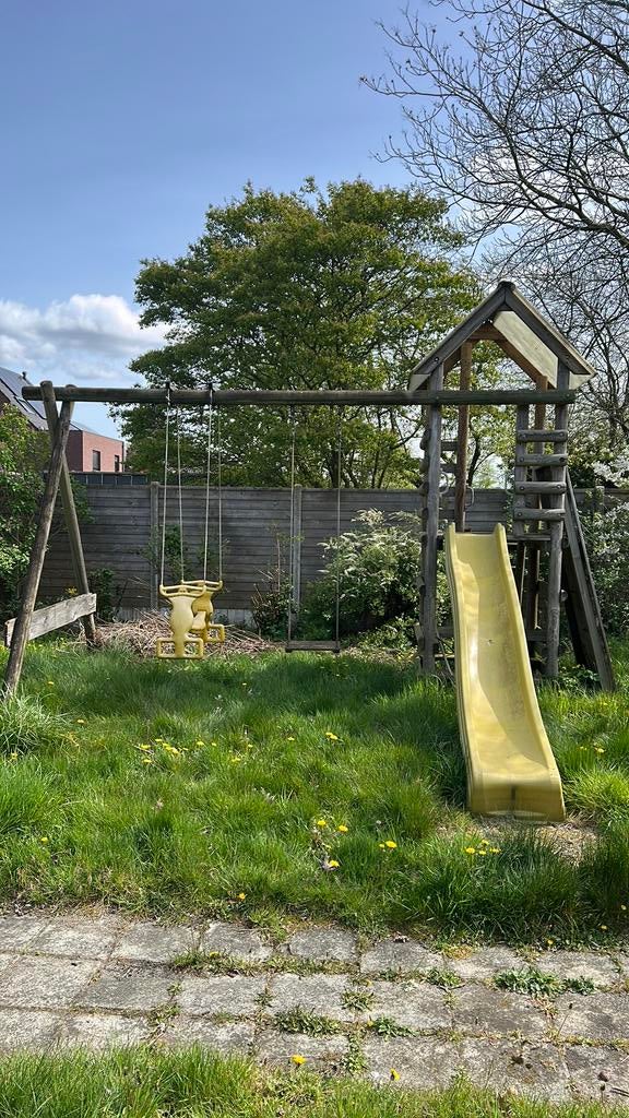 Gratis speeltuig, Ophalen, Gebruikt, Schommel