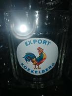 Emaille bier glas Koekelberg, Verzamelen, Ophalen of Verzenden