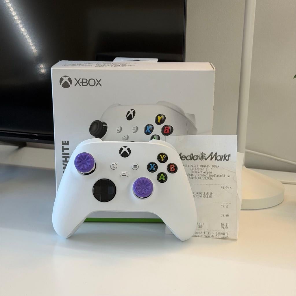Xbox Controller - Robot White, Consoles de jeu & Jeux vidéo, Sans fil, Enlèvement ou Envoi, Xbox Series S, Comme neuf