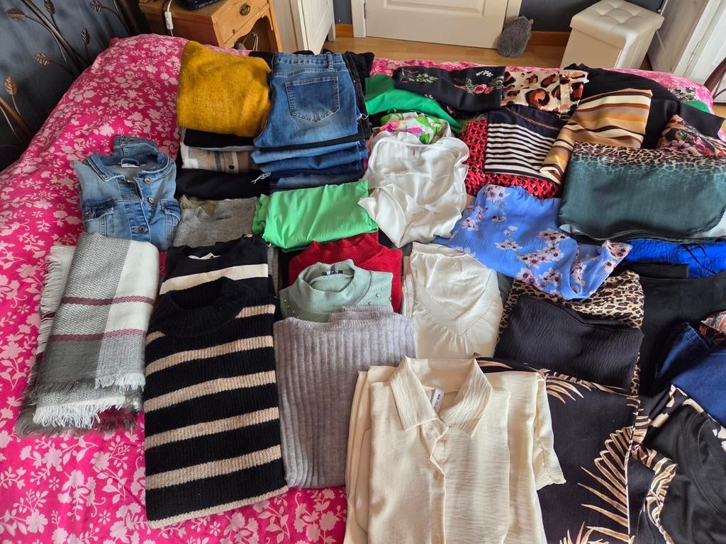 Pakket dameskleding 42-44, Enlèvement