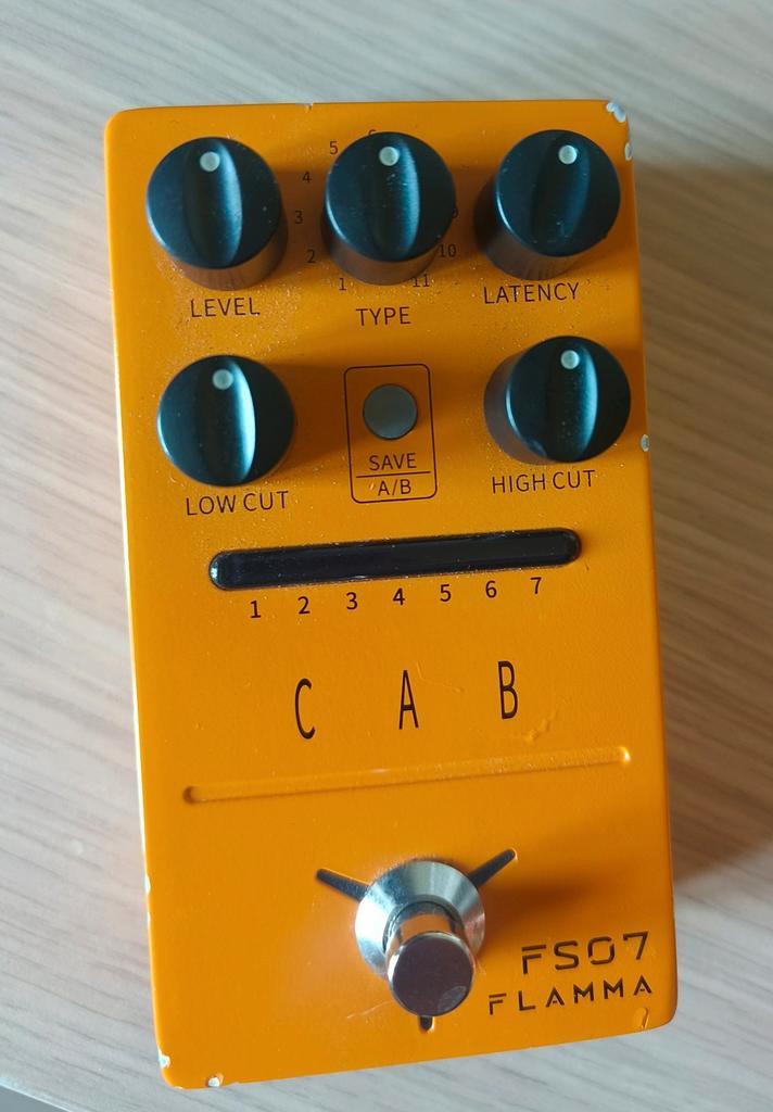 Flamma FS07 stereo cab sim, Muziek en Instrumenten, Effecten, Ophalen