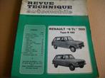 revue technique renault R6 1100cc de 1970-1977, Enlèvement ou Envoi
