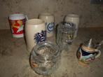 Bierpotten / 8 stuks voor 5 €, Verzamelen, Glas en Drinkglazen, Ophalen, Zo goed als nieuw